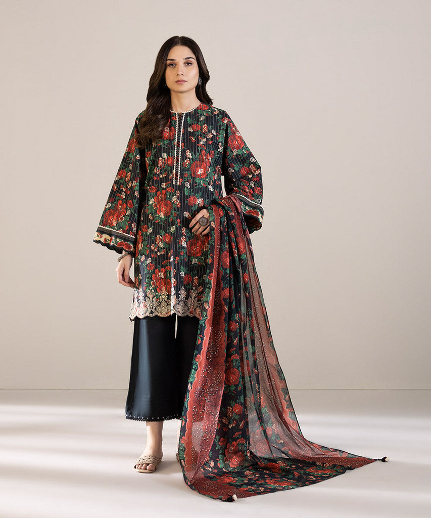 Sapphire Spring/Summer 2023 – 2 Piece - Embroidered Cambric Suit 02DEDY23V011