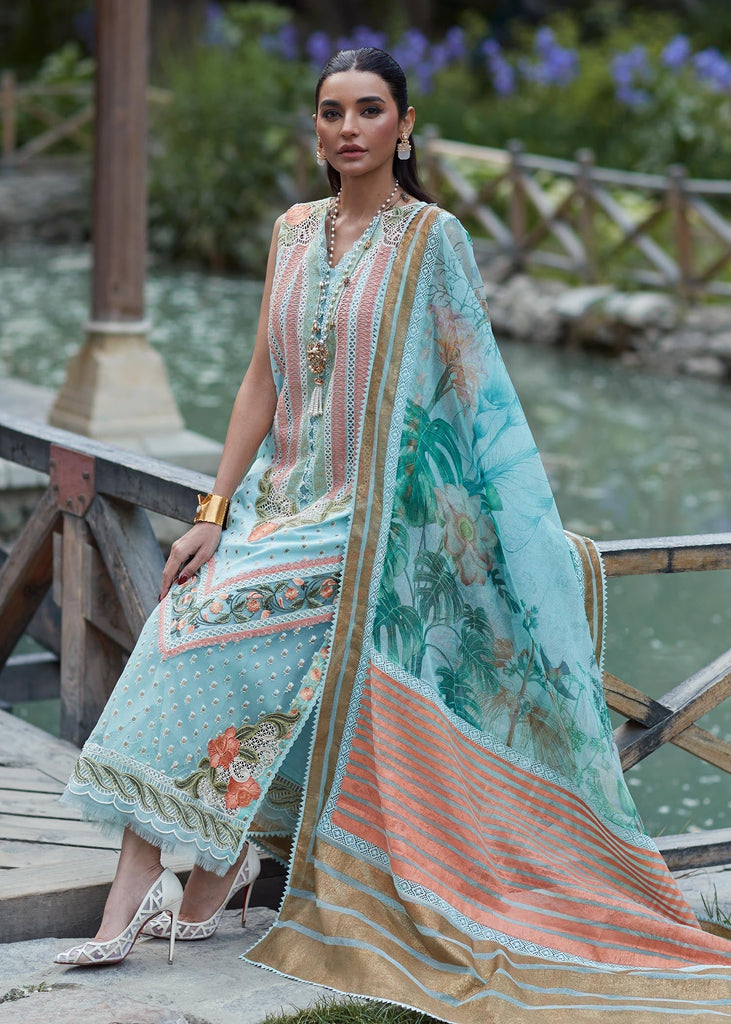 Crimson X Saira Shakira Luxury Lawn Collection – Shigar - D5 B