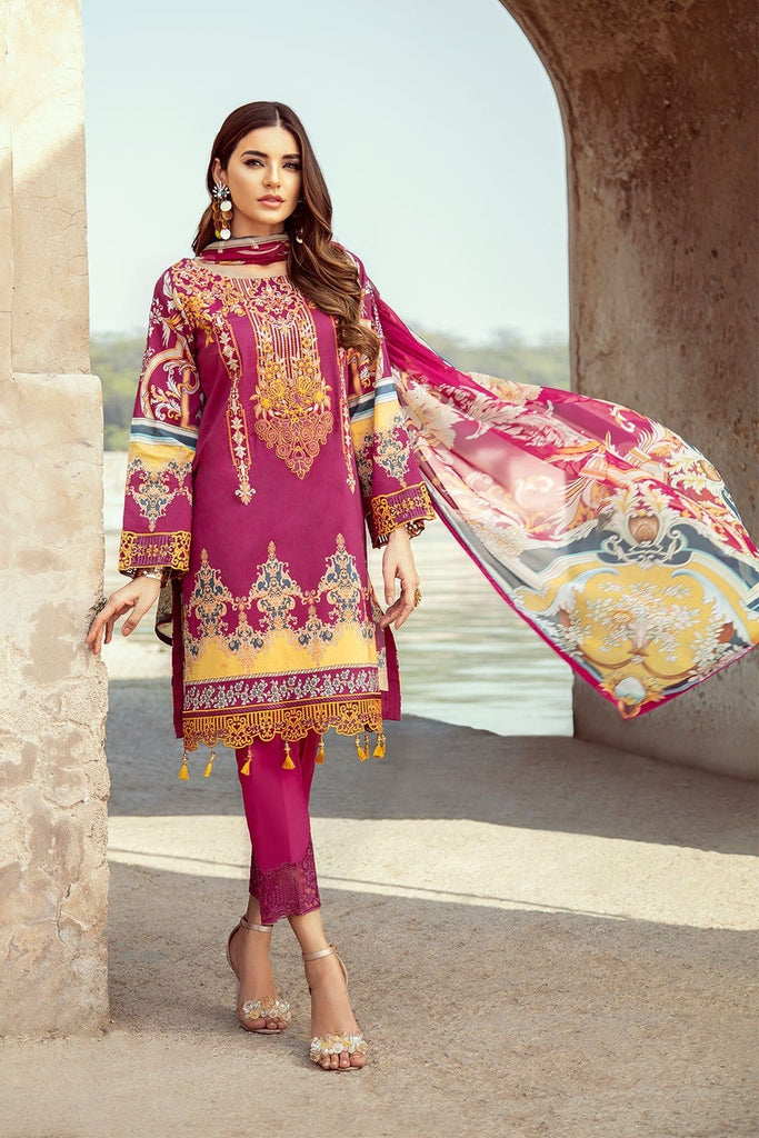 Ramsha Luxury Lawn Collection 2020 – C-201