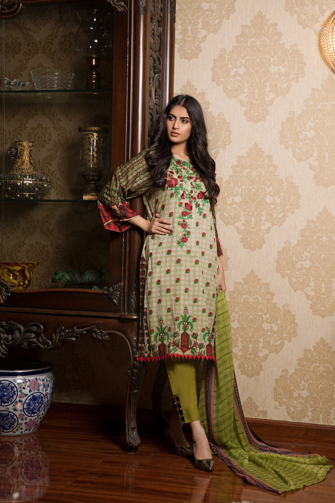 Sahil Exclusive Embroidered Lawn Collection 2019 – SE19-2A
