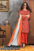 Gul Ahmed Winter Collection – Check On Trend – 3 PC Embroidered Khaddar Suit K-91