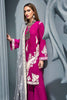 Gul Ahmed Poshak-E-Chinar Embroidered Shawl Collection 2019 – Dark Pink 3 PC APE-08