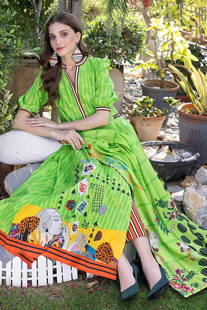 Gul Ahmed 2023 – 3PC Lawn Printed Suit CL-32471