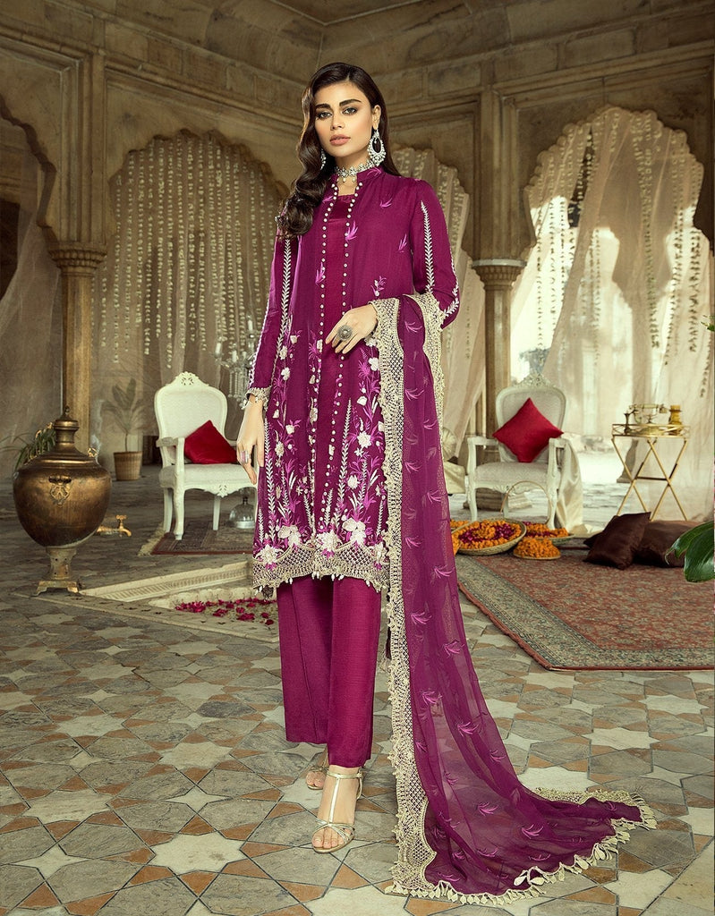 Gul-e-Azal Luxury Chiffon Collection – Azlic Rouge