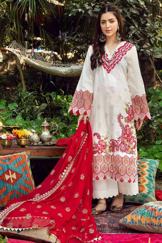 Charizma Baad e Naseem Embroidered Broshia Lawn Collection – Berry Bounce EBL-09