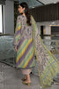 Charizma C-Print Printed Lawn With Chiffon Dupatta – CP23-45