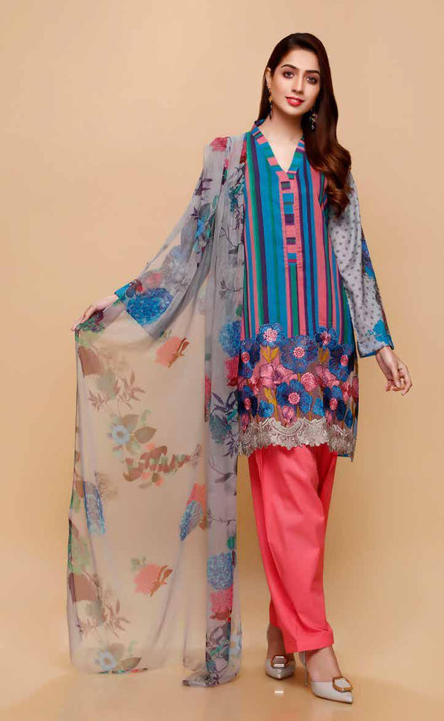 Charizma Infinity Lawn Collection – Design - 03A