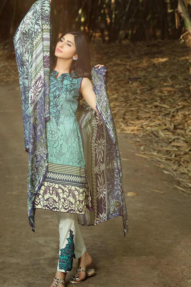 ZarQash Luxury Lawn Spring/Summer - 3B - YourLibaas
 - 1