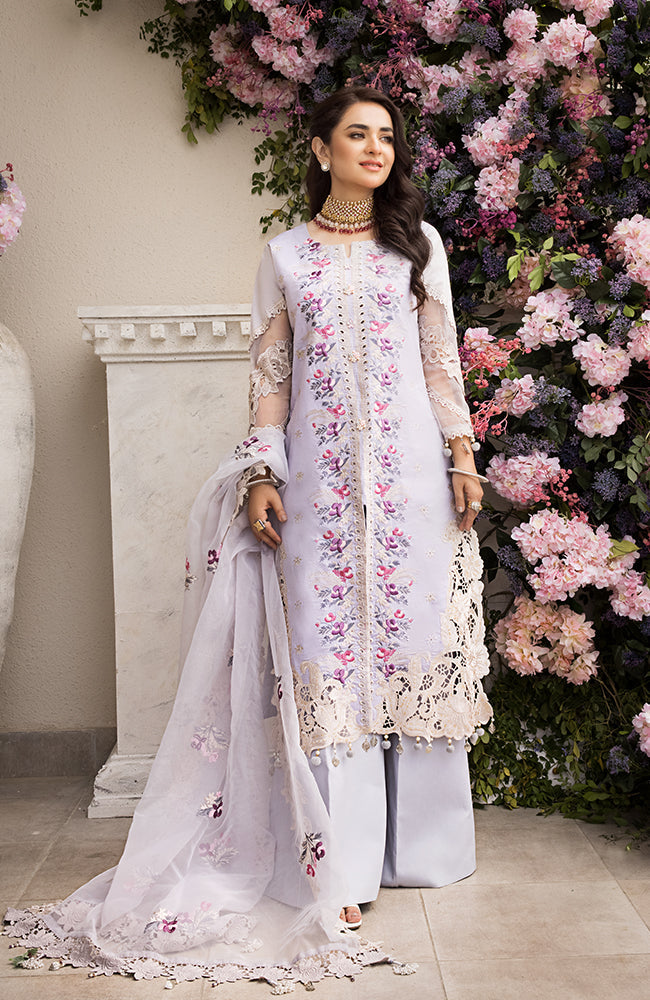 Mahiymaan Luxury Lawn Eid Edition – MLL-23-04