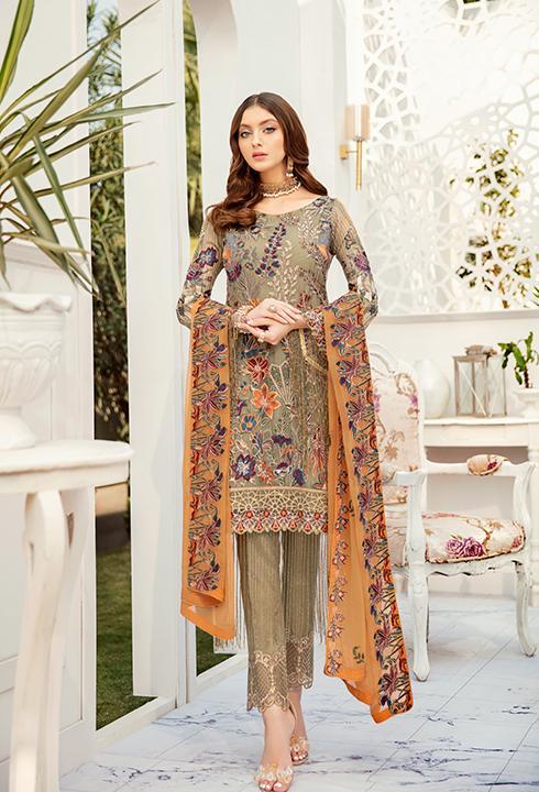 Ramsha Rangoon Chiffon Collection Vol-5 – D-505