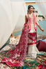 Crimson by Saira Shakira Luxury Lawn Collection 2021 – D5-B - Lace Galore - Sangria