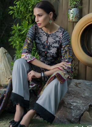 Sahil Designer Embroidered Lawn Collection Vol-11 – 04A