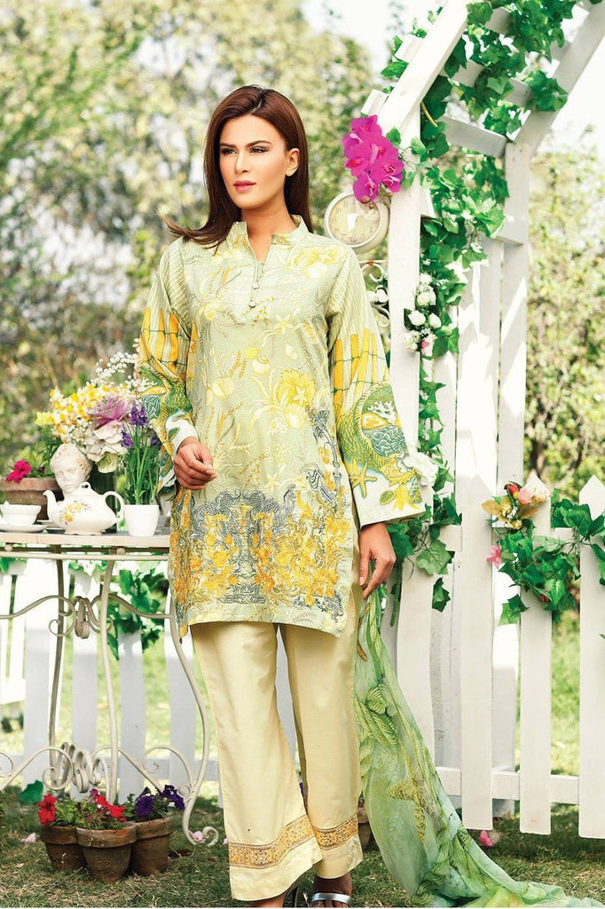 RajBari Embroidered Lawn Collection 2017 – 4A