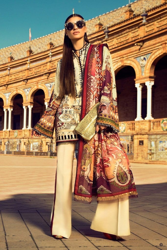 Élan Spring/Summer Premium Lawn 2017 – 4B