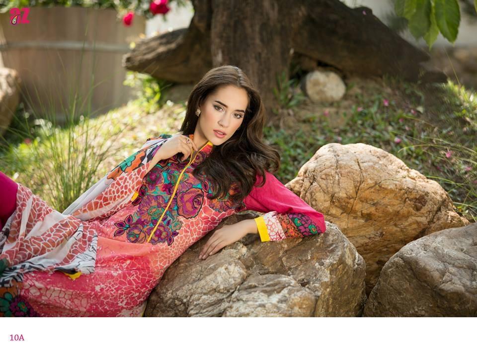10A | Ayesha Zara Spring Summer Collection 2015 - YourLibaas

