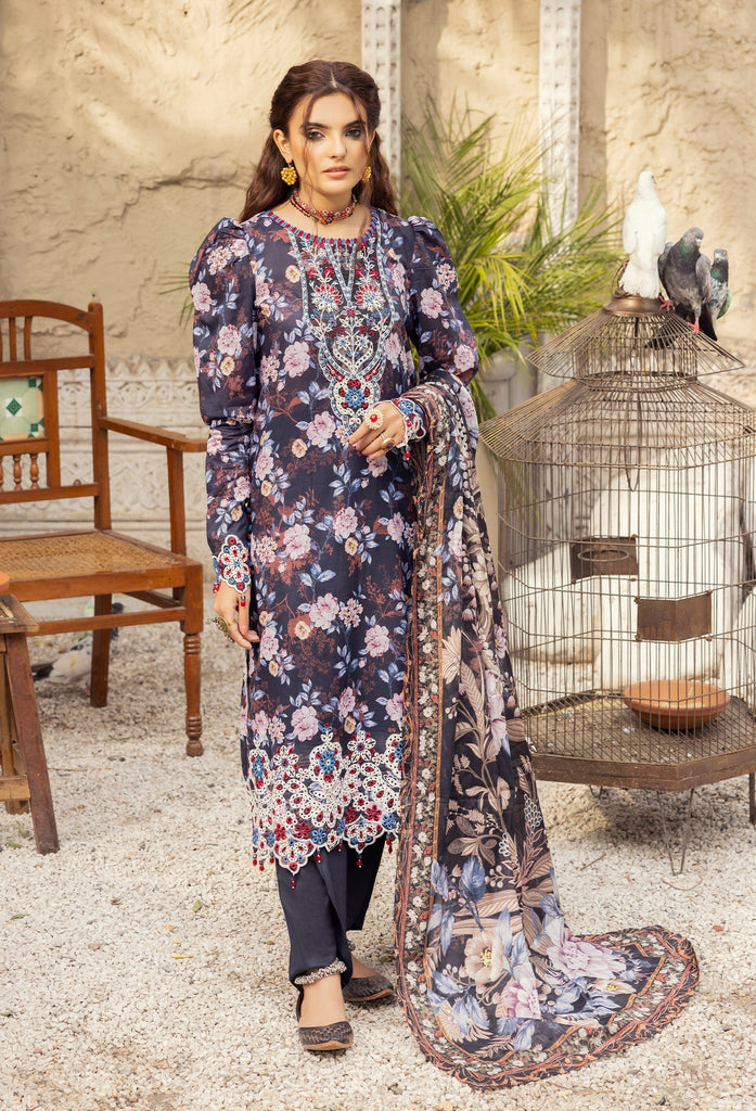 Adan’s Libas Lamhay Pyar Kay Lawn Collection – 5571