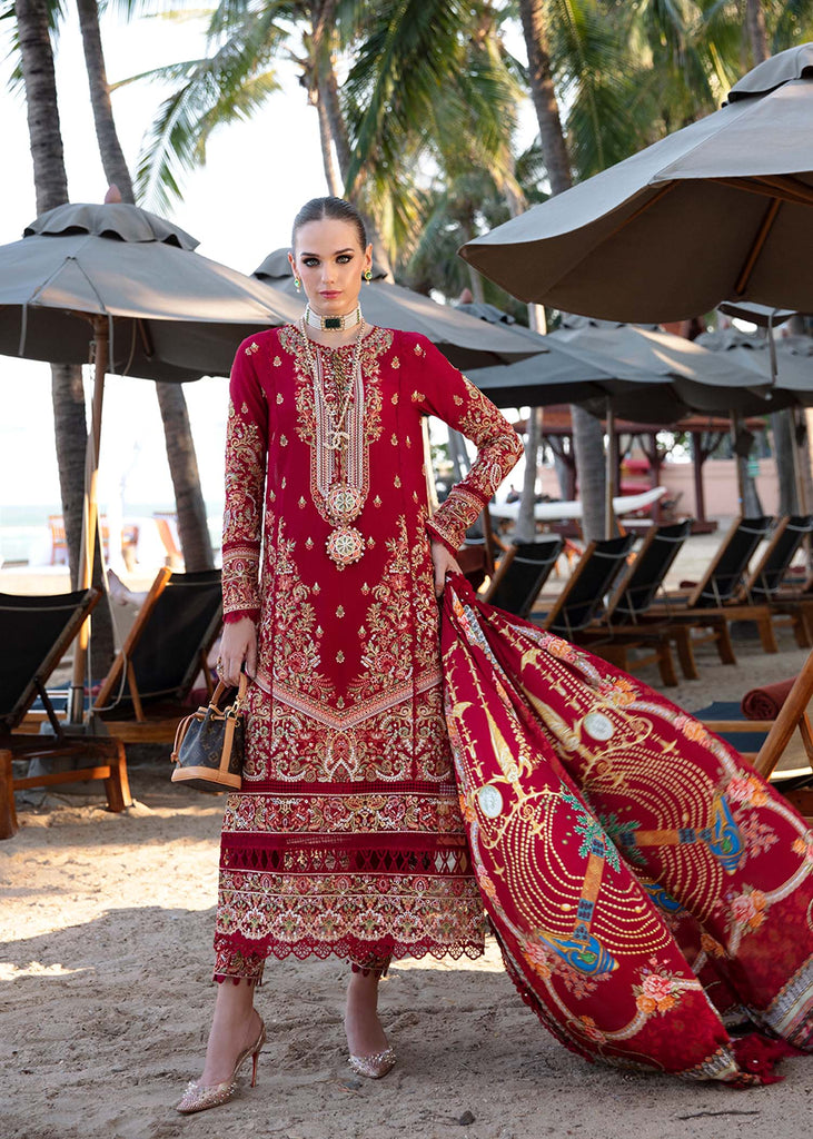 Kanwal Malik Sareen Luxury Lawn Edit – Rose