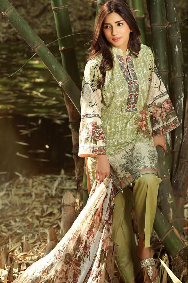 ZarQash Luxury Lawn Spring/Summer - 5B - YourLibaas
 - 1