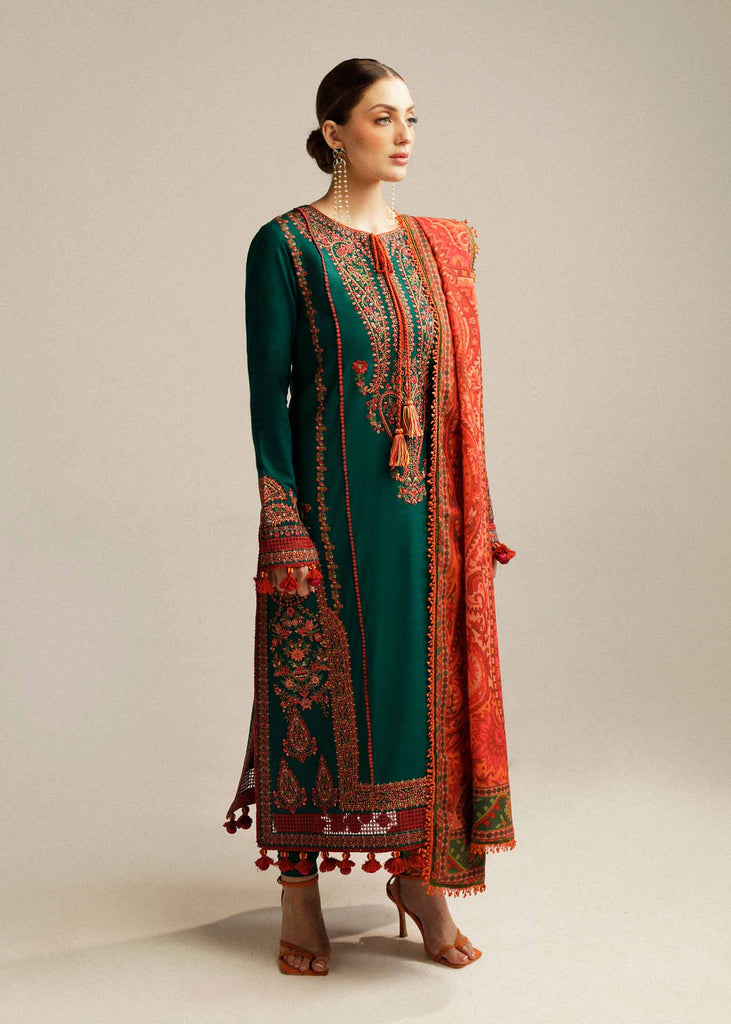 Hussain Rehar Winter Collection with Shawl –  Marjaan