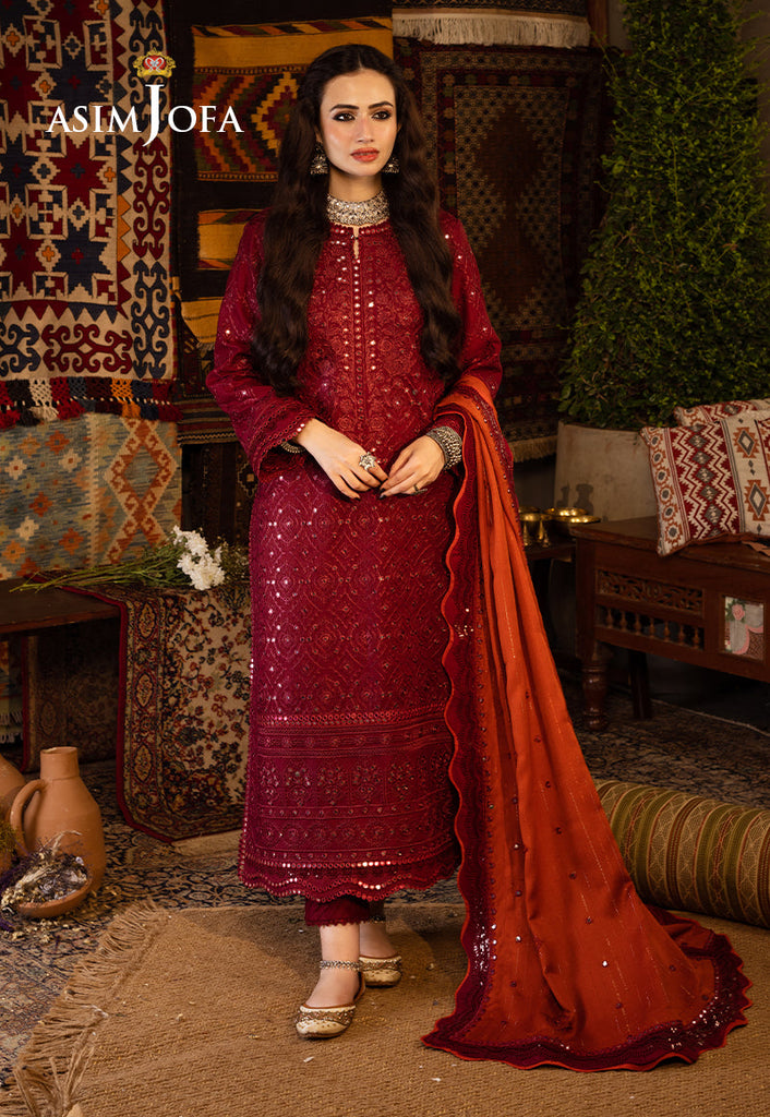 Asim Jofa Kashmiri Taanka Winter Collection – AJKT-02