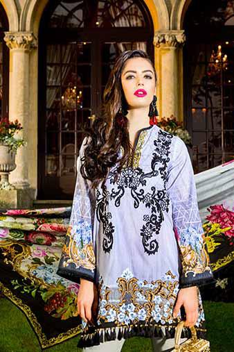 Saira Rizwan Lawn Collection 2017 – Mid Summer Night