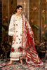 Crimson by Saira Shakira Luxury Lawn Collection 2021 – D7-B - Summer Blooms - Scarlet