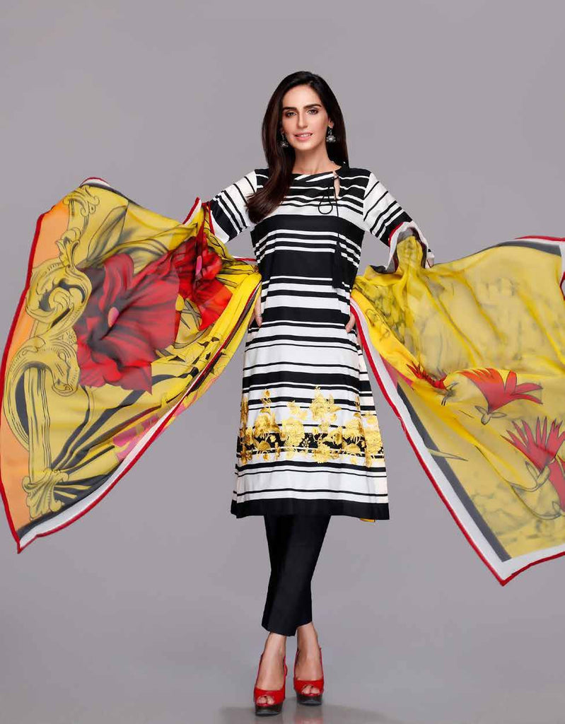 Charizma Yellow Series Spring/Summer Lawn Collection Vol-2 – Y-06A