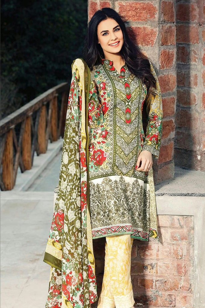 RajBari Spring/Summer Embroidered Lawn – 06B - YourLibaas
 - 1