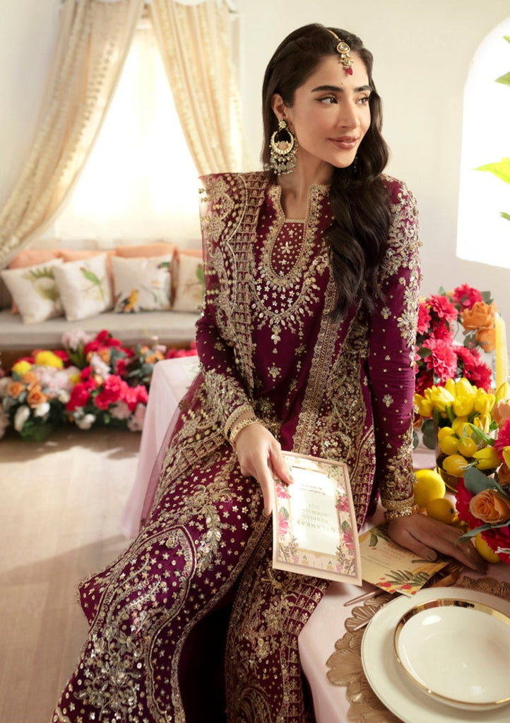 Qalamkar Dilnaaz Luxury Wedding Formals – DN-07 ALEENA