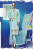 HZ Textiles Regalia Swiss Embroidered Festive Eid Collection – Design 6 Aqua