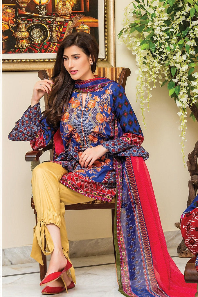 Sahil Designer Embroidered Lawn Collection Vol-9 – 6A