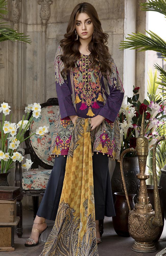 Satin Stitch Luxury Eid Collection 2019 – SS-06