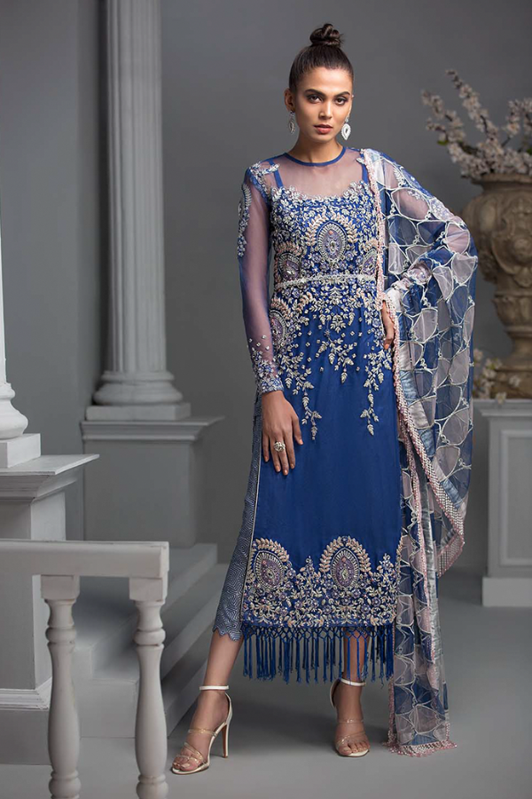 Maryam Hussain Luxury Embroidered Collection 2019 – FALAK