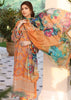 Elaf Festive Chikankari Lawn Collection 2023 – ELC-08 TANGERINE