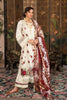Crimson by Saira Shakira Luxury Lawn Collection 2021 – D7-B - Summer Blooms - Scarlet