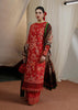 Hussain Rehar Luxury Lawn Festive Collection – Berry