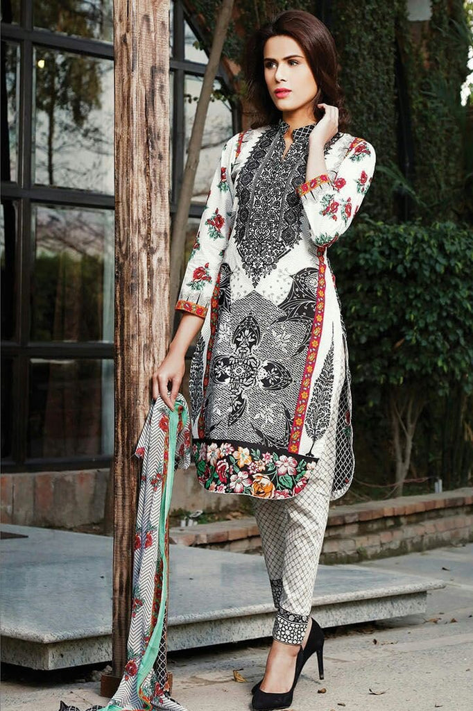 RajBari Spring/Summer Embroidered Lawn – 07A - YourLibaas
 - 1