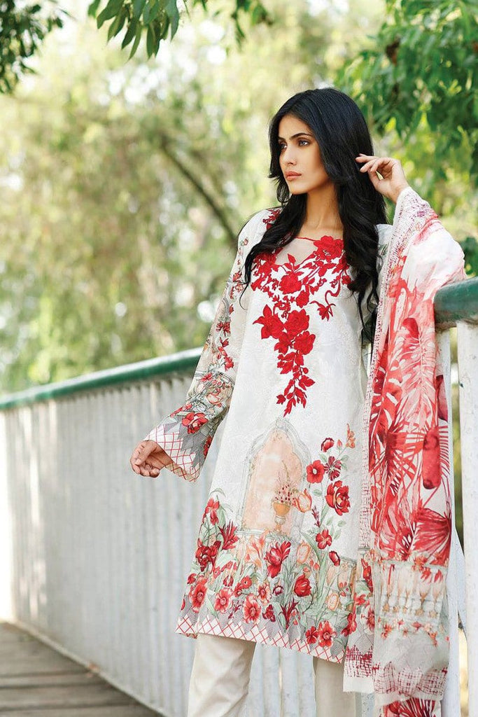 RajBari Embroidered Premium Lawn Vol-2 – 7B