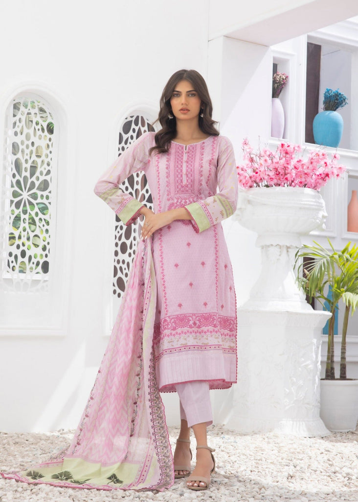 Regalia Embroidered Cutwork Lawn Collection 2024 – RE-8