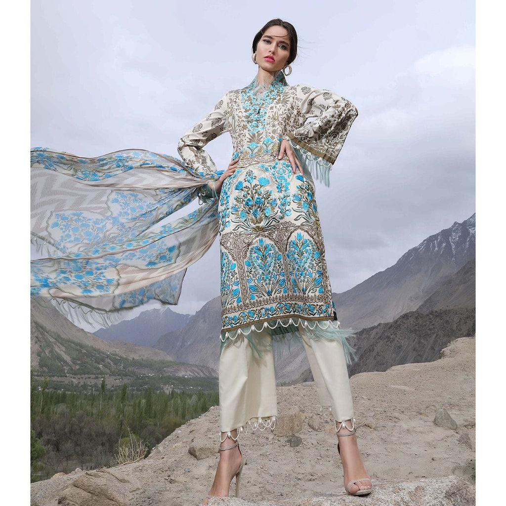 Sana Safinaz Muzlin Eid Collection 2018 – 08B