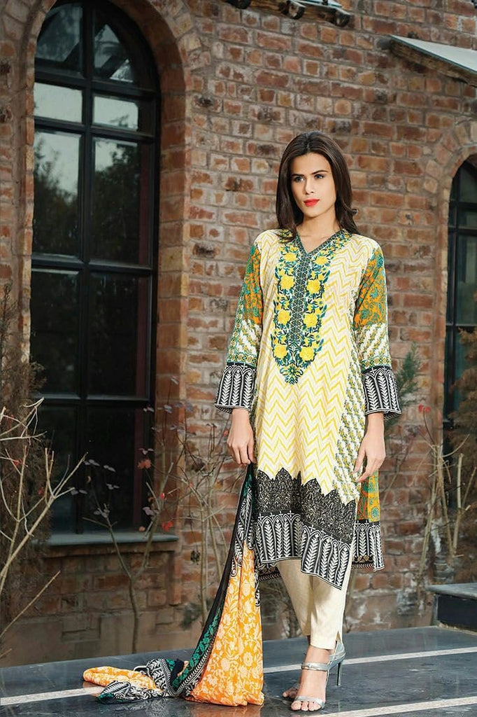 RajBari Spring/Summer Embroidered Lawn – 09A - YourLibaas
 - 1