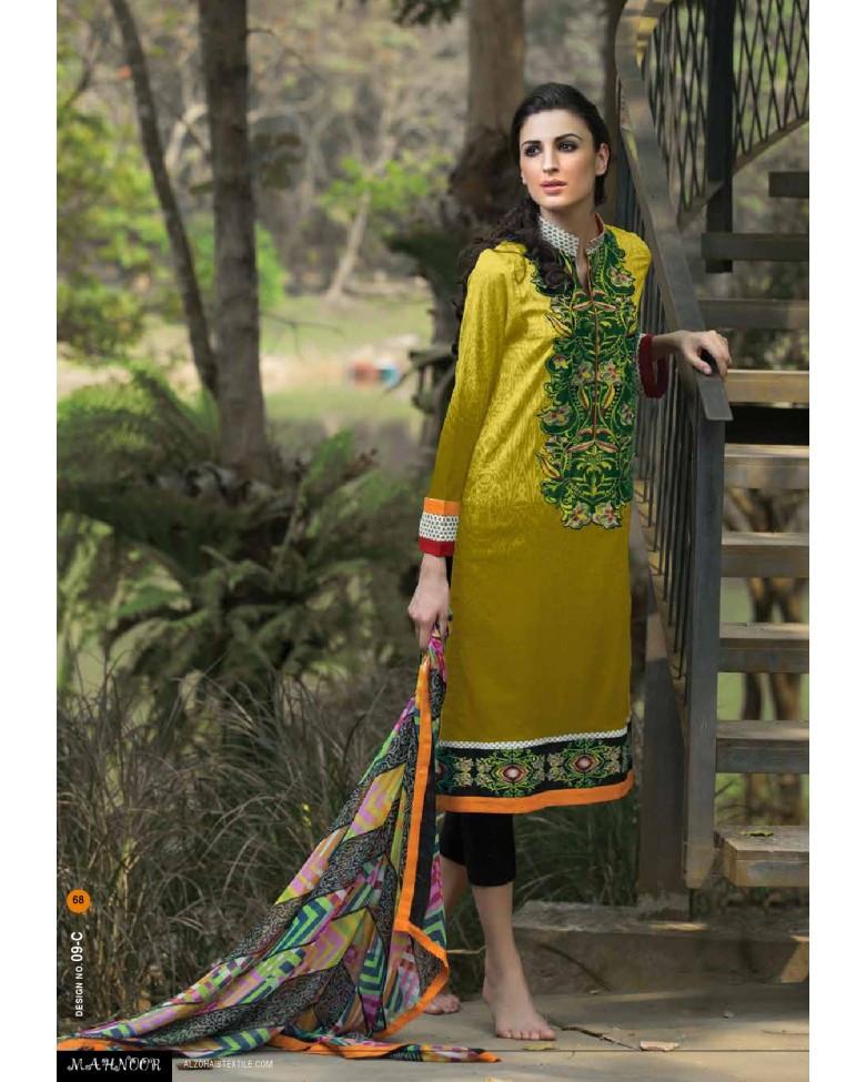 9C - Mahnoor Embroidered Collection 2015 - YourLibaas
