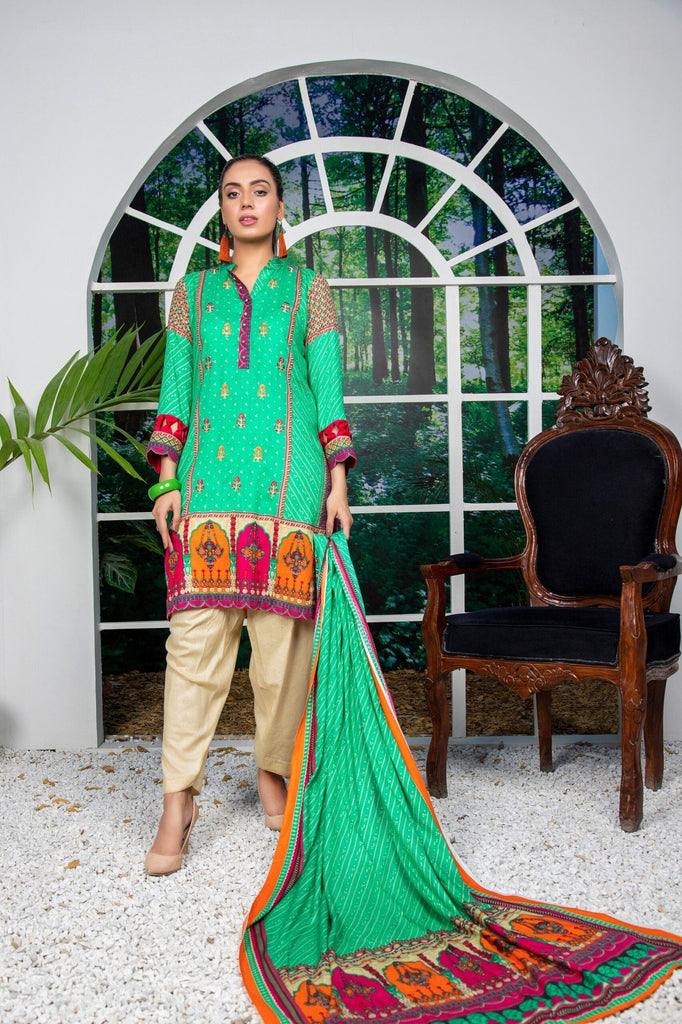 Sahil Festive Embroidered Lawn Collection – SFE-9