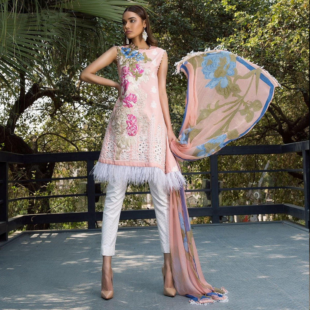 Sana Safinaz Lawn Muzlin 2018 – M09B