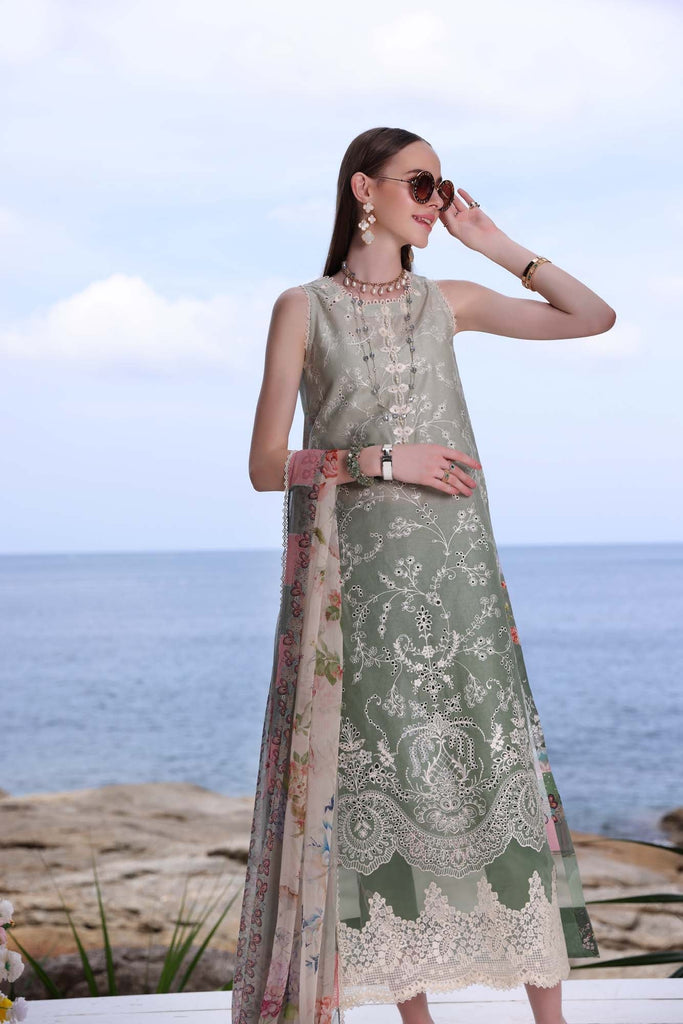 Noor by Saadia Asad Luxe Printkari Lawn 2024 – D1-A