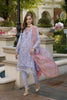 Saadia Asad Eid Handwork Schiffli Laserkari Lawn Collection 2023 – D2-Iris