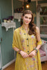 Noor by Saadia Asad Eid Luxe Printkari Lawn Collection – D5 Yellow