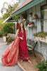 Noor by Saadia Asad Eid Luxe Printkari Lawn Collection – D3 Red