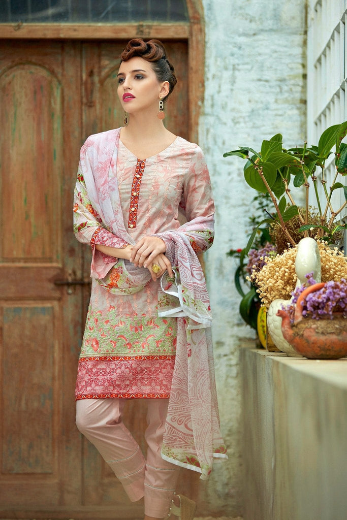 Bashir Ahmad Florence Lawn Collection Vol 1 – FL08B - YourLibaas
 - 1