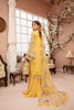 Adan's Libas Luxulia Embroidered Chiffon Collection – Sun Glow